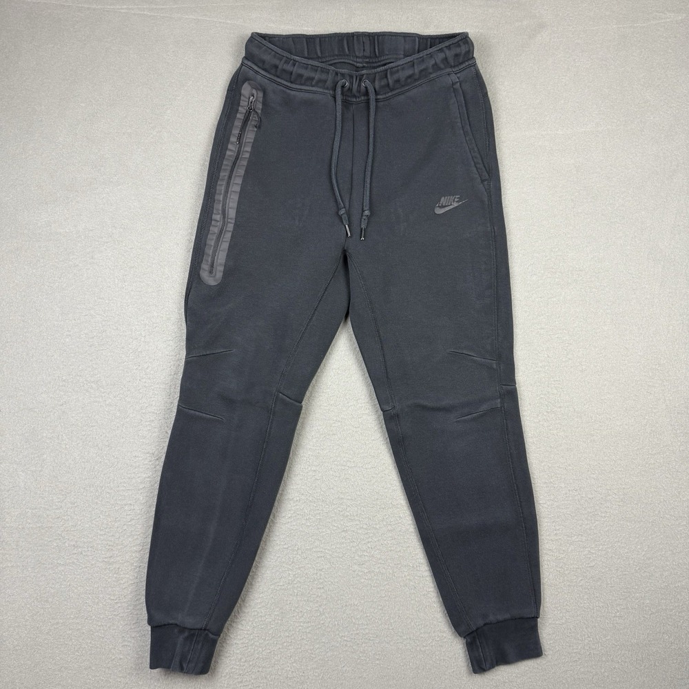 Nike Tech Fleece Joggers Mens Small Triple Black Pants Sweatpants FB8002 010